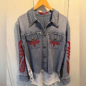 Double D Ranchwear You Go Gal Denim Jacket